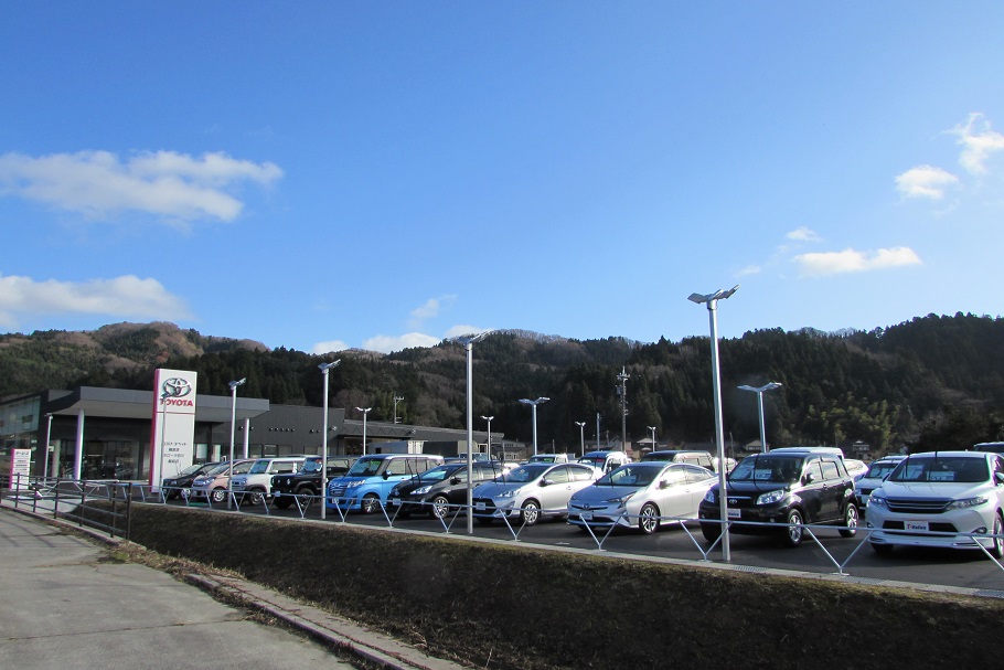 輪島店中古車展示場