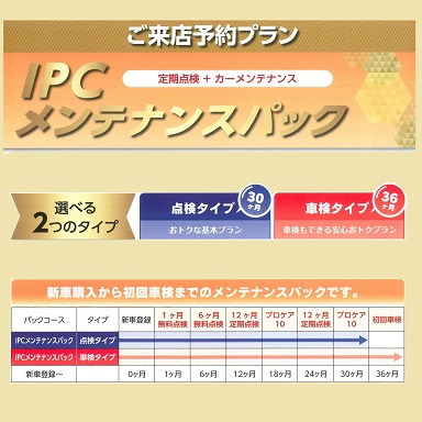 メンテナンスパック